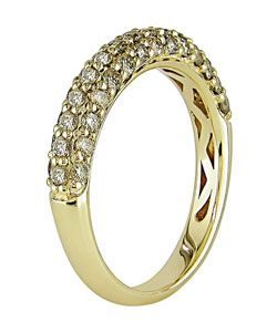 14k Yellow Gold 3/4ct TDW Brown Diamond Ring