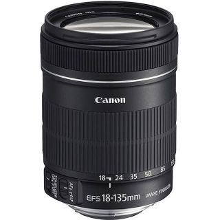 Canon 3558B002 EF S 18 135mm F3.5 5.6 IS Zoom Lens (New in Non Retail