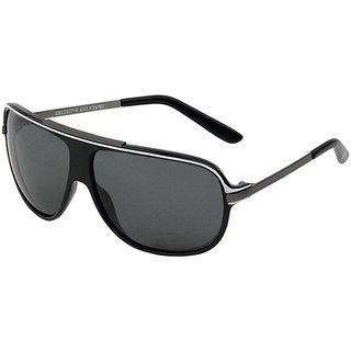 Body Glove Nauset Beach Mens Shiny Black/Smoke Polarized Sunglasses