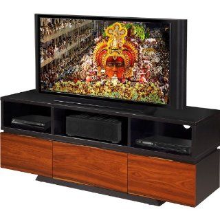 65 Modern TV Stand Home Theater Cabinet w/ Center Speaker