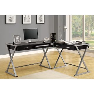 Hollow core 3 piece Black Corner Desk Today $424.99 4.0 (2 reviews