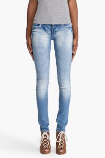 Cheap Monday Narrow Heavy Bleached Jeans for women