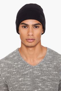 Marc By Marc Jacobs Leather Combo Beanie for men