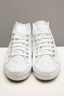 Spring Court  B2 White Leather Shoes for men