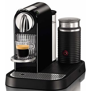 Nespresso Citiz D120BK Black Espresso Maker and Milk Frother