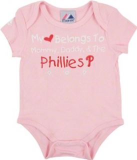 Philadelphia Phillies Newborn/Infant Girls Pink My Heart