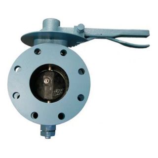 Val Matic 2004/4BL Butterfly Valve, Flanged, 4 In, Locking