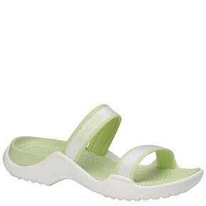 CrocsTM Womens Patra Slide   11M Celery Shoes