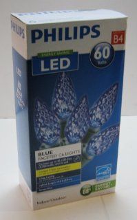 Philips 60 bulb Blue faceted C6 lights
