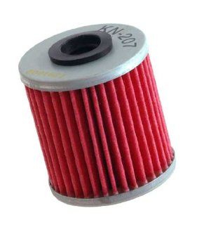 KN 207 Motorcycle/Powersports High Performance Oil Filter : 
