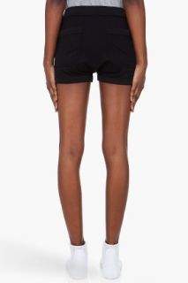 Y 3 Black Lux Shorts for women