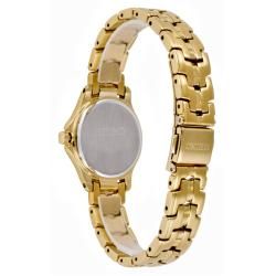 Seiko Womens Excelsior Yellow Goldplated Steel Quartz Watch