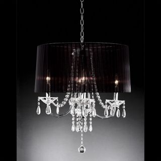 Crystal Black Silk Chandelier Today $136.99 4.8 (4 reviews)