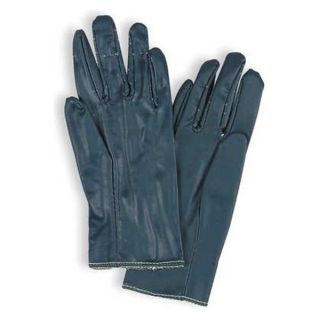 Ansell 32 125 Canvas Gloves, Nitrile, 7 1/2, Ble, PR