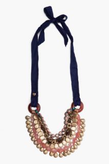 Juicy Couture Drama Tie Feather Necklace for women