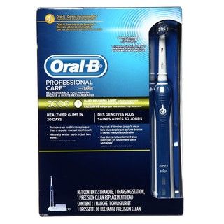 Oral B Personal Care 3000 Rechargeable Toothbrush