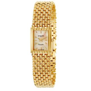 Wittnauer Womens Cosmopolitan Yellow Goldplated Stainless Steel