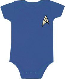Star Trek Uniform Infant Baby Onesie Romper Clothing