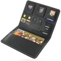 SD/MicroSD/SIM Card Wallet (Black) Electronics