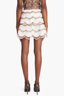 Marc Jacobs Tiered Scallop Skirt for women