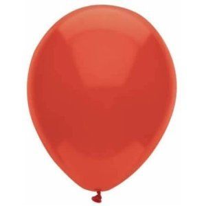 Red 5in Balloons Toys & Games