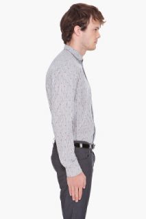Paul Smith Jeans Striped Square Print Shirt for men