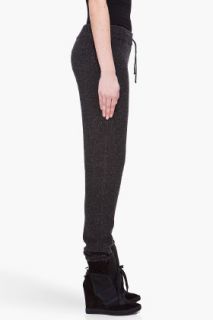 T By Alexander Wang Charcoal Sweat Pants for women