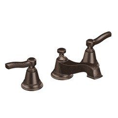 Moen TS6205ORB Rothbury Two Handle Low Arc Bathroom Faucet without