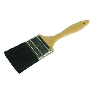 Polyester Chip Brush 1 with Plastic Handle Single Thick, Pack of 36