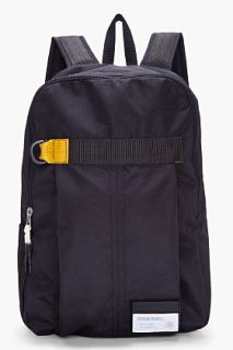 Diesel Black Laptop Backpack for men