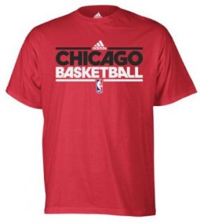 Chicago Bulls YOUTH Red On Court Practice T Shirt by