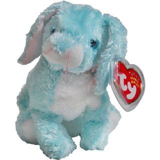 Spring the Teal Easter Bunny Rabbit   Ty Beanie Babies