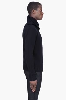 Givenchy Wool And Cashmere Knit Zip Sweater for men