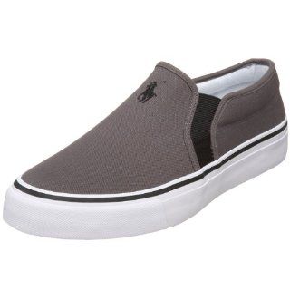 Polo Ralph Lauren Mens Malken Sneaker,Grey,7 D US Shoes