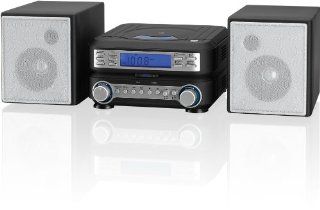 GPX HC221B Compact CD Player Stereo Home Music System with
