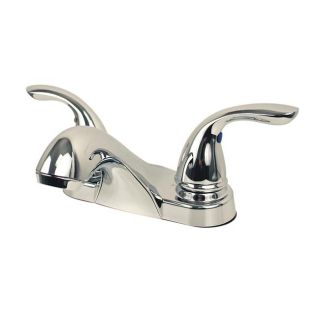 Price Pfister Chrome Two handle Centerset Bathroom Faucet Today: $39