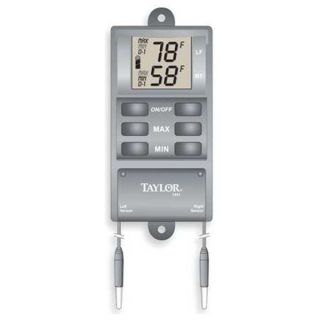 Taylor 1441E Digital Thermometer,  20 to 120 Degree F