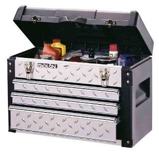 Stack On DXTB 223 22 Inch 3 Drawer Tool Chest, Black/Silver   