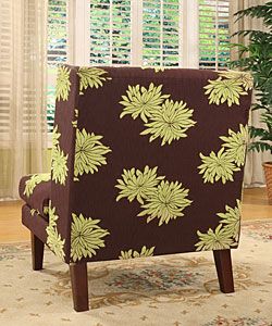 Reese Lime Blooms Chair