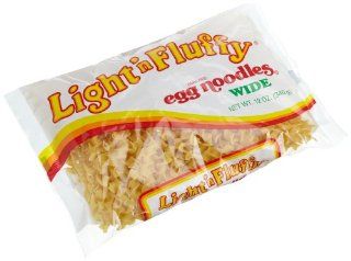 Light n Fluffy Wide Egg Noodles, 12 Ounce Packages (Pack of 12
