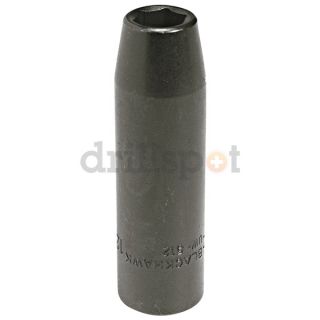 Blackhawk By Proto UW 527M 2 Impact Socket, Deep, 1/2 Dr, 27mm x3 1/2 In