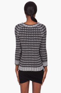 Surface To Air Black & White Bivi Sweater for women
