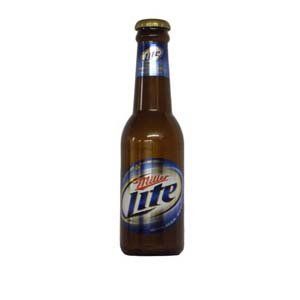 21 Tall Miller Lite Beer Lovers Drinking Bottle Shaped