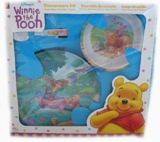 Disney Winnie the Pooh 4 Piece Dinnerware Set Toys
