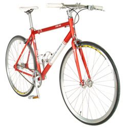 Tour De France Stage One Vintage Red Bike