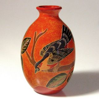 Tropical Birds Vase (Nicaragua)