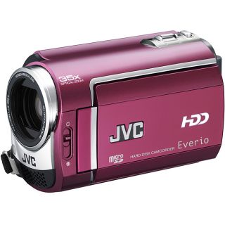 JVC GZ MG330RUS 30GB Red Hard Disk Camcorder (Refurbished)