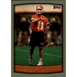 1999 Topps TY Detmer Cleveland Browns # 222 Collectibles