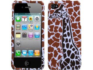 Brown Black Giraffe Crystal Hard Case Cover for Apple