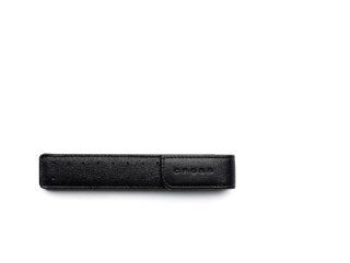 Cross Autocross Leather, Single Flip Top Pen Pouch, Black